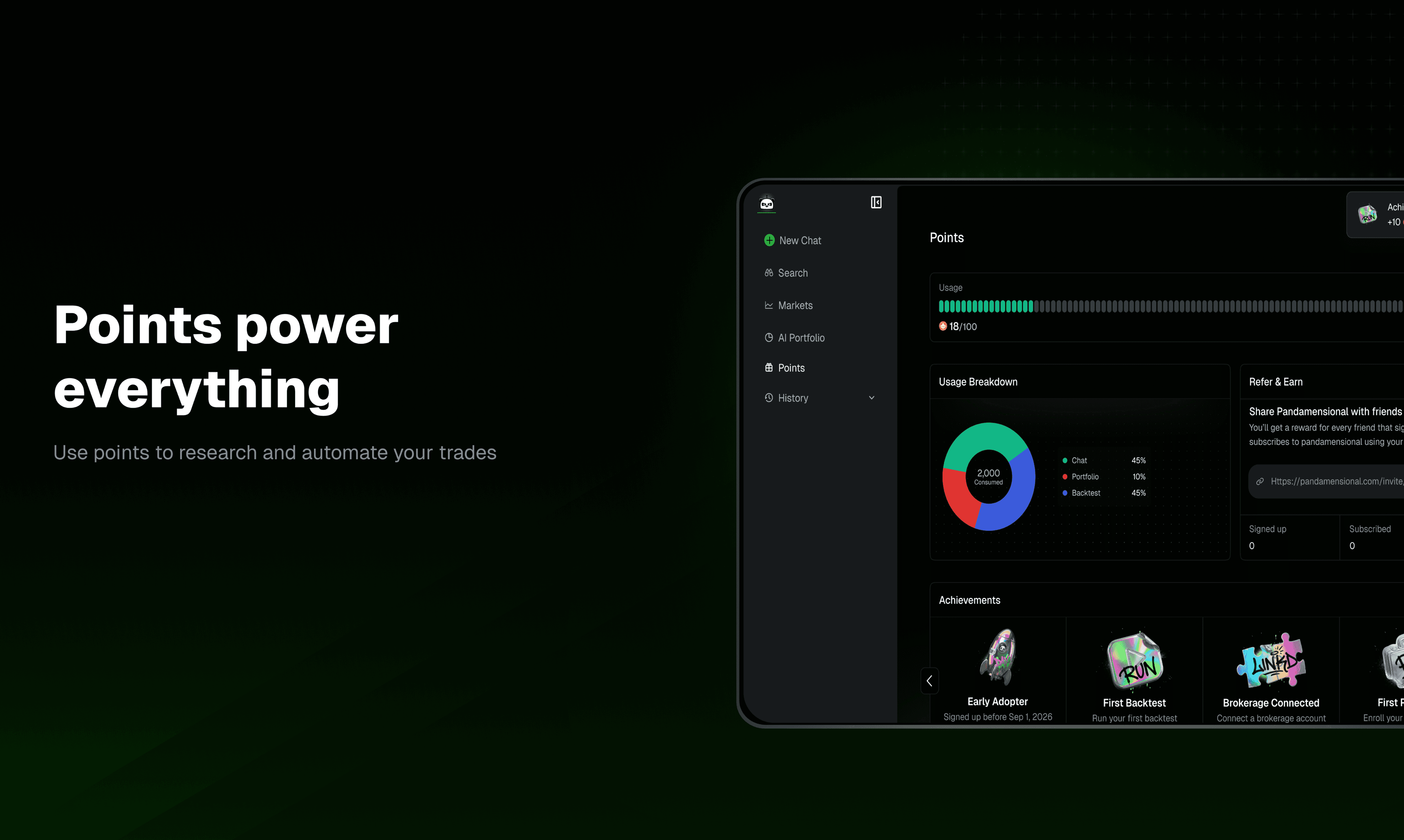 Points power everything
